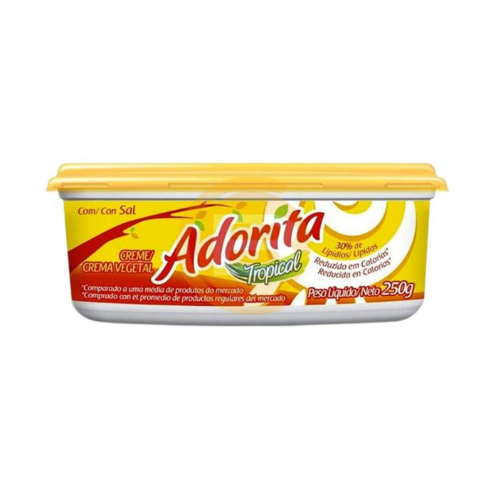 Crema Vegetal Adorita Tropical X 250G