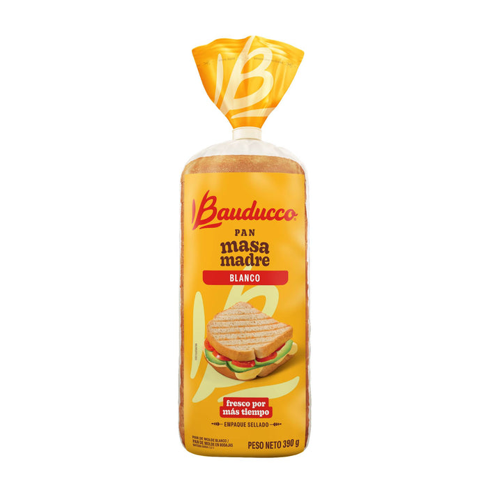 Pan Molde Blanco Bauducco Masa Madre X 390G