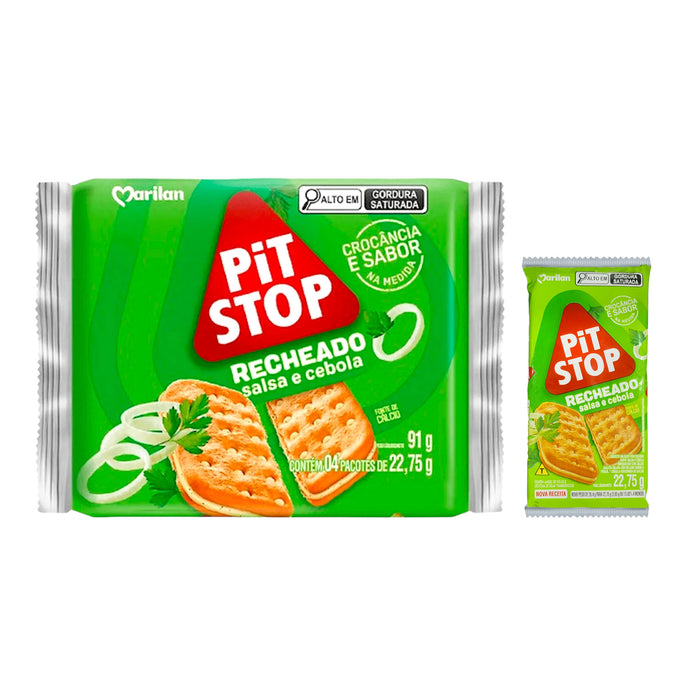 Galleta Pit Stop Con Relleno De Perejil Y Cebolla X 22.75 Gr
