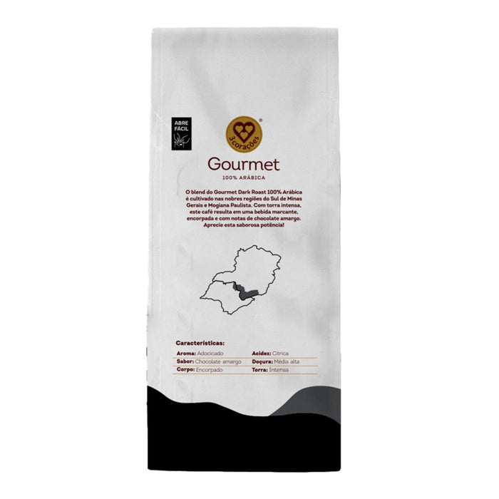 Café 3 Corazones Gourmet Dark Roast X 250G