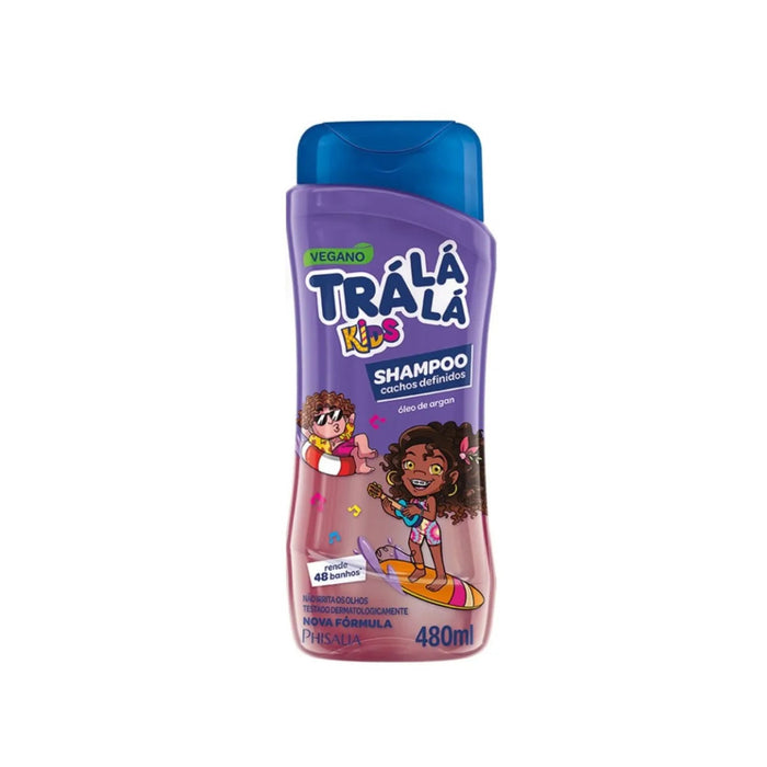 Kit Shampoo+Acondicionador Tralala Kids Rizos X 480Ml