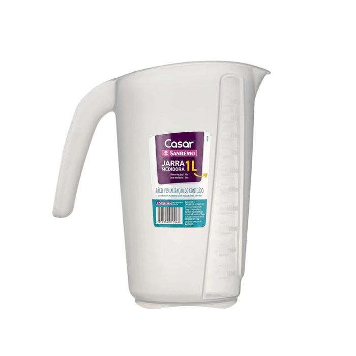 Jarra Medidora Sanremo Plástico X 1L