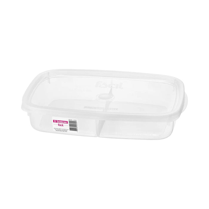 Pote Hermético Sanremo Fiambre Plástico X 1.4L