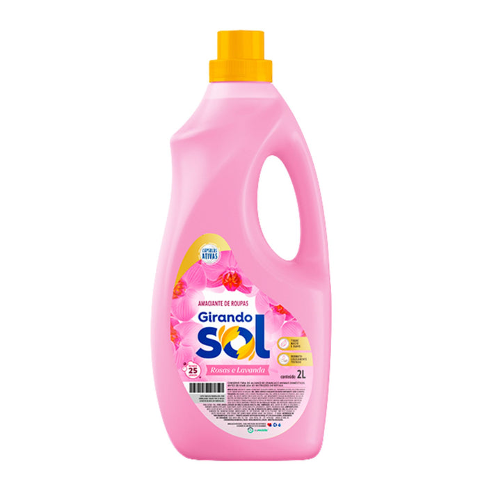 Suavizante Girando Sol Rosas Y Lavanda X 2L