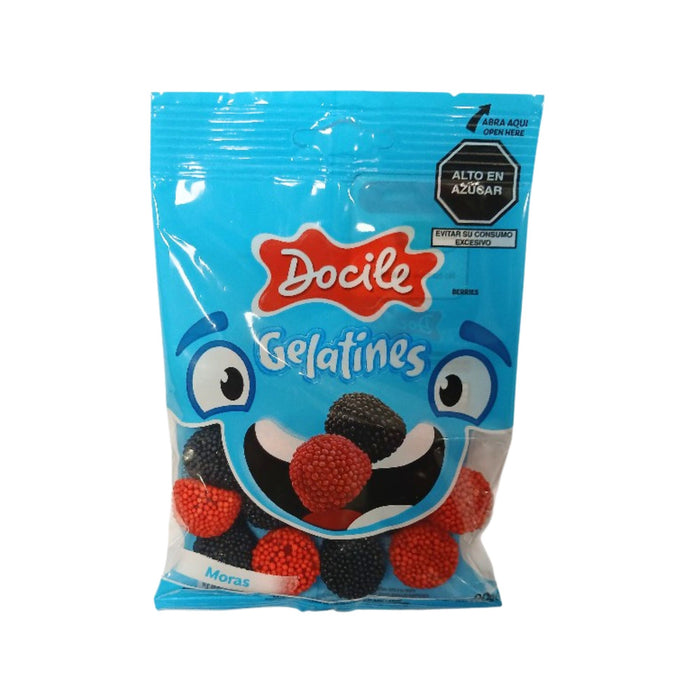 Gomitas Docile Gelatines Moras X 80G