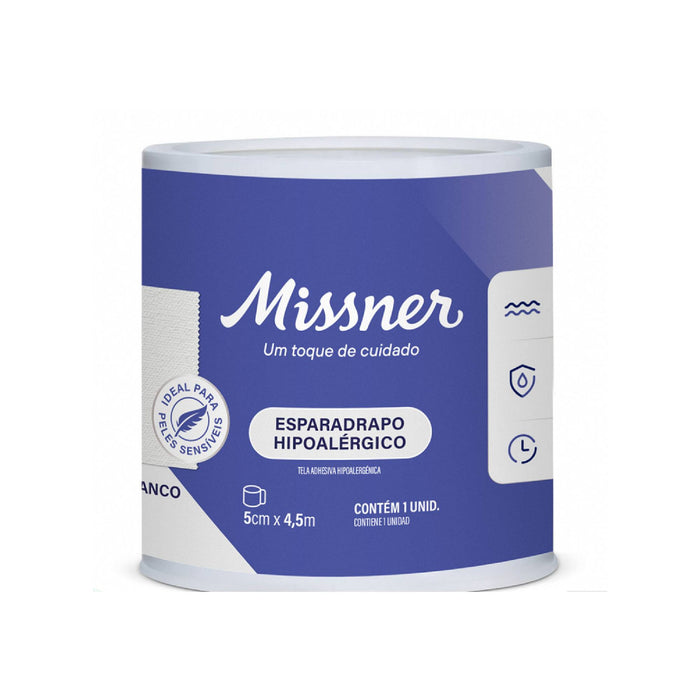 Esparadrapo Blanco Missner 5Cm X 4.5M