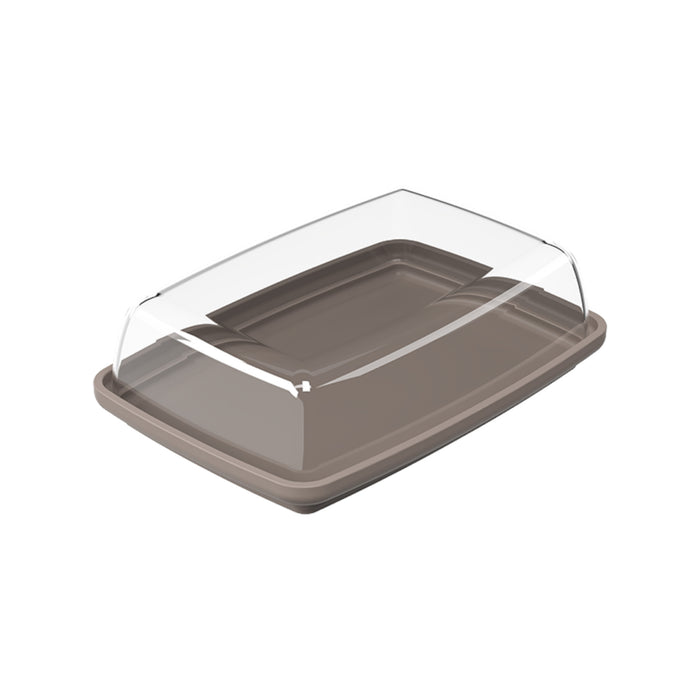 Coza Mantequillera Plastico Warm Gray Cozy
