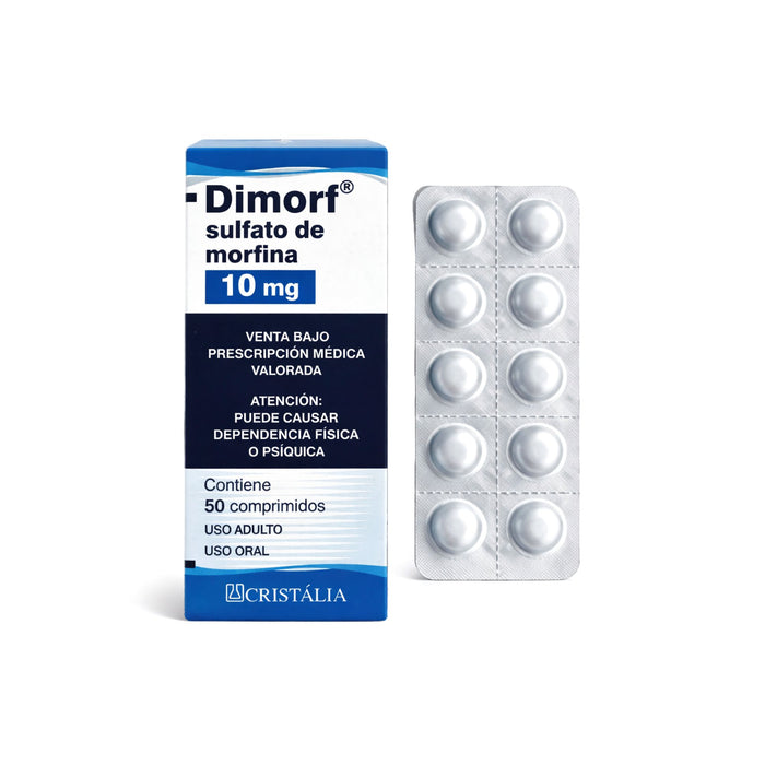 Dimorf 10Mg Morfina (Estu) X Comprimido