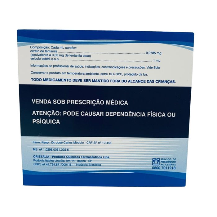 Fentanest Fentanilo 0.05Mg-Ml X Ampolla De 10Ml
