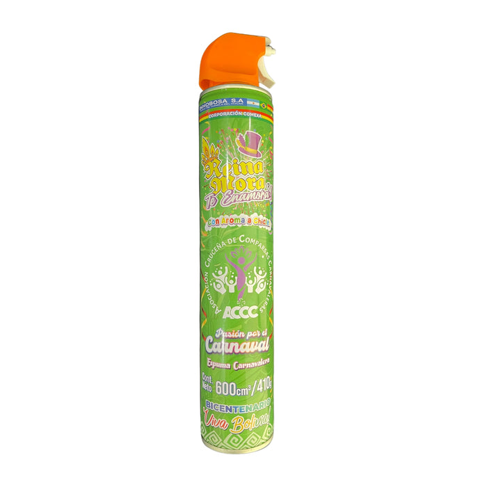 Espuma Carnavalera Reina Mora Bicentenario Chicle X 60Ml