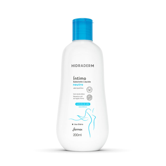 Jabón Líquido Íntimo Farmax Hidraderm Neutro X 200Ml
