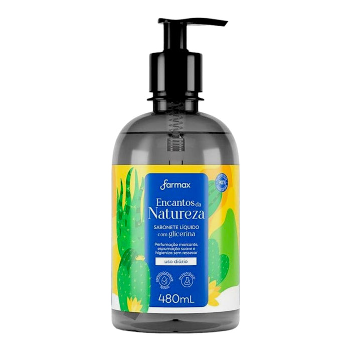 Jabón Liquido Farmax Encantos Da Natureza X 480Ml