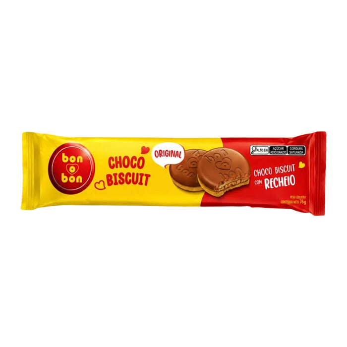 Galleta Bon O Bon Choco Biscuit Original X 76G
