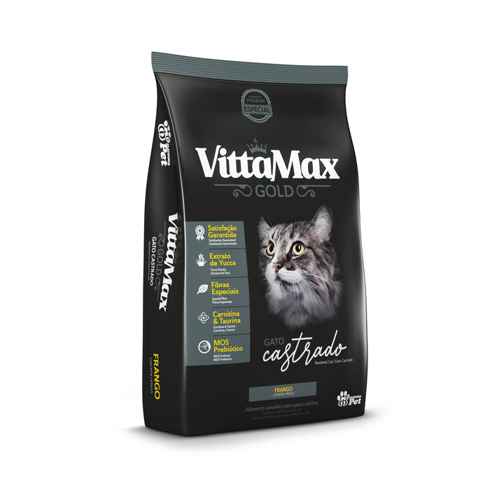 Croquetas Vittamax Gato Castrado Sabor Pollo X 1Kg
