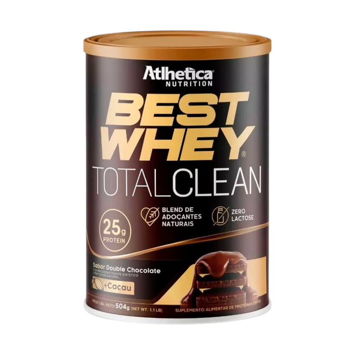Suplemento Atlhetica Best Whey Doble Chocolate Sin Lactosa X 504G