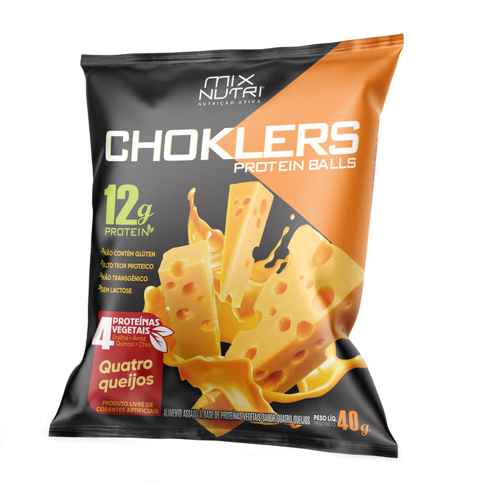 Proteina Choklers Protein Balls Cuatro Quesos X 40G