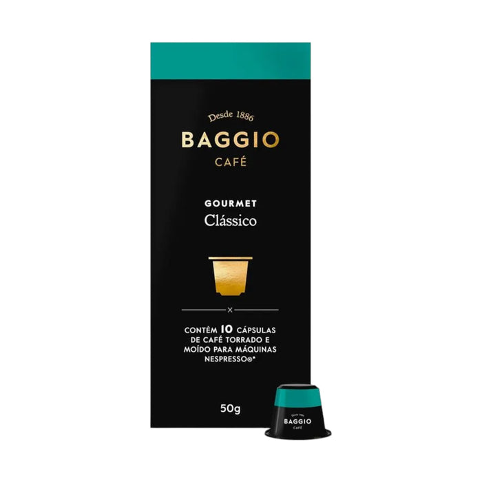 Café Baggio Nespresso Clásico X 10 Capsulas 50Gr