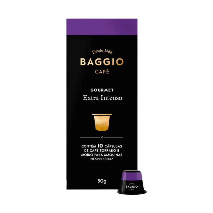 Café Baggio Nespresso Extra Intenso X 10 Capsulas 50Gr