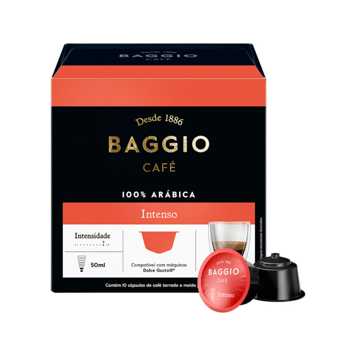 Café Baggio Dolce Gusto Intenso X 10 Capsulas 85Gr