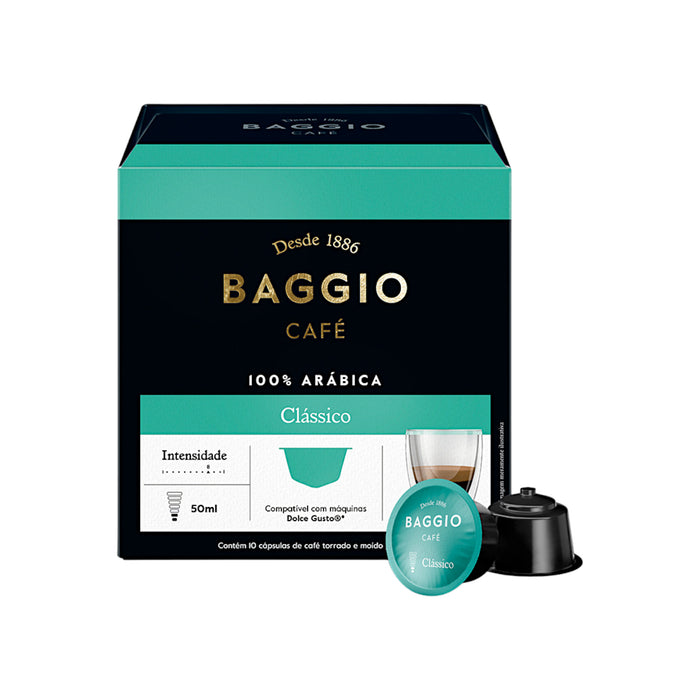 Café Baggio Dolce Gusto Clásico X 10 Capsulas 85Gr
