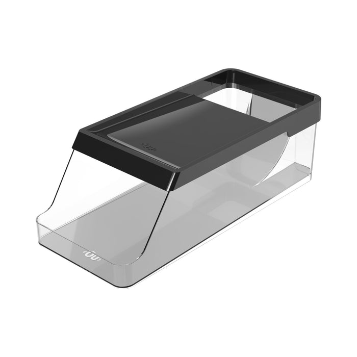 Organizador Ou De Latas Clear Fresh Negro