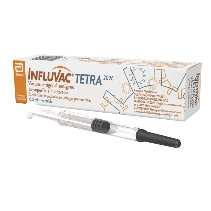 Vacuna Influvac Tetra X Jeringa Prellenada