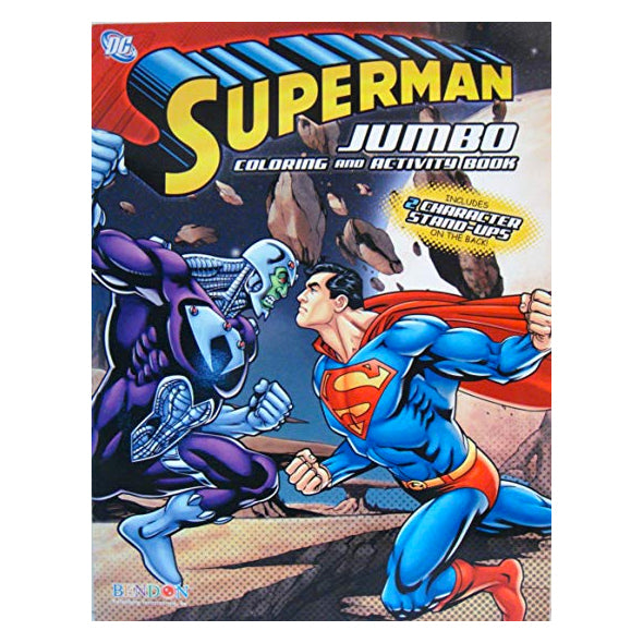 Cuaderno Para Colorear Bendon Jumbo Superman