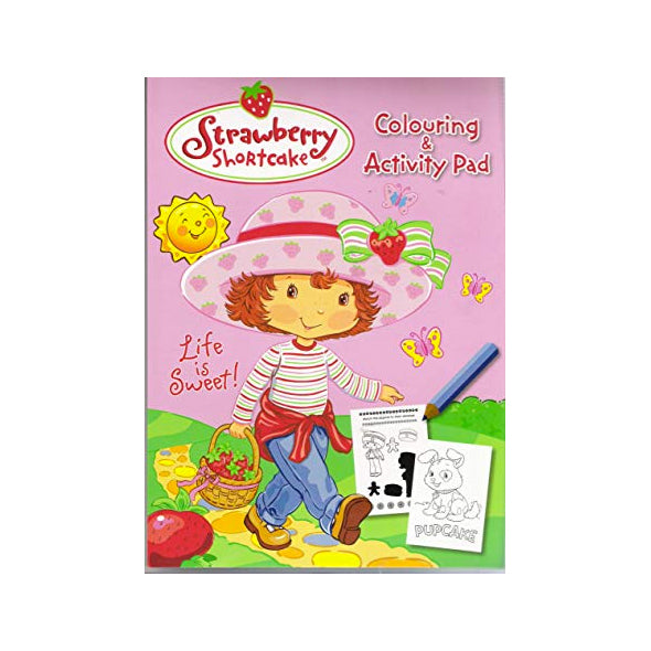 Cuaderno Para Colorear Strawberry
