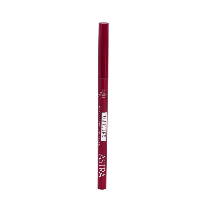 Lápiz Labial Astra Outline Waterproof Nro. 08 Burgundy
