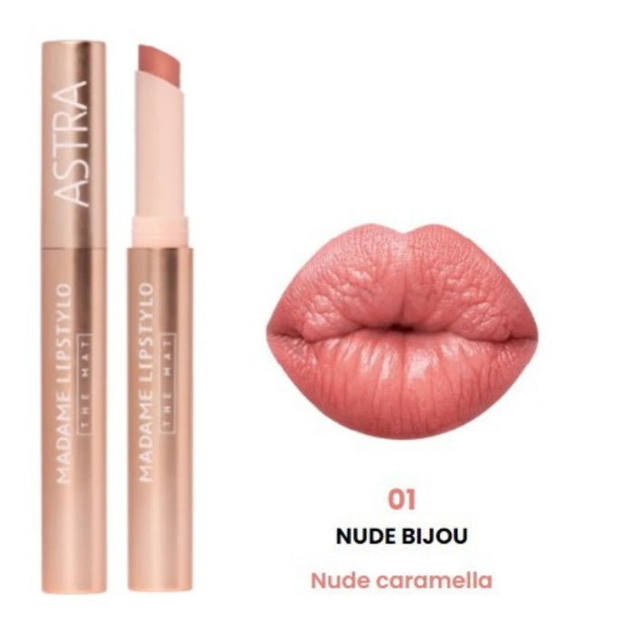 Labial En Barra Astra Madame Lipstylo Nro. 01 Nude X 2.5G