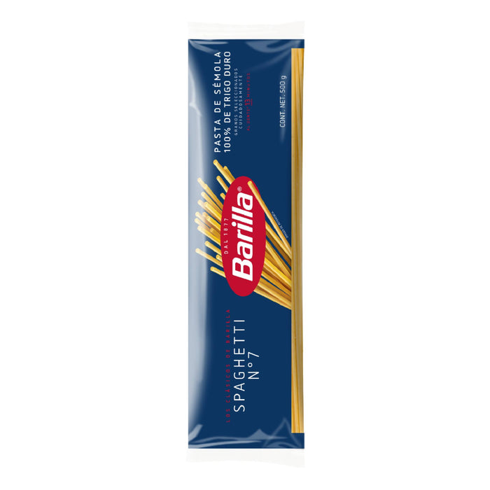 Pasta Barilla Spaghetti Nro.7 X 500G