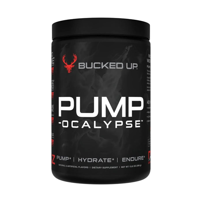 Suplemento Pre-Entrenamiento Bucked Up Pump Ocalypse Blood Raz X 388.95G