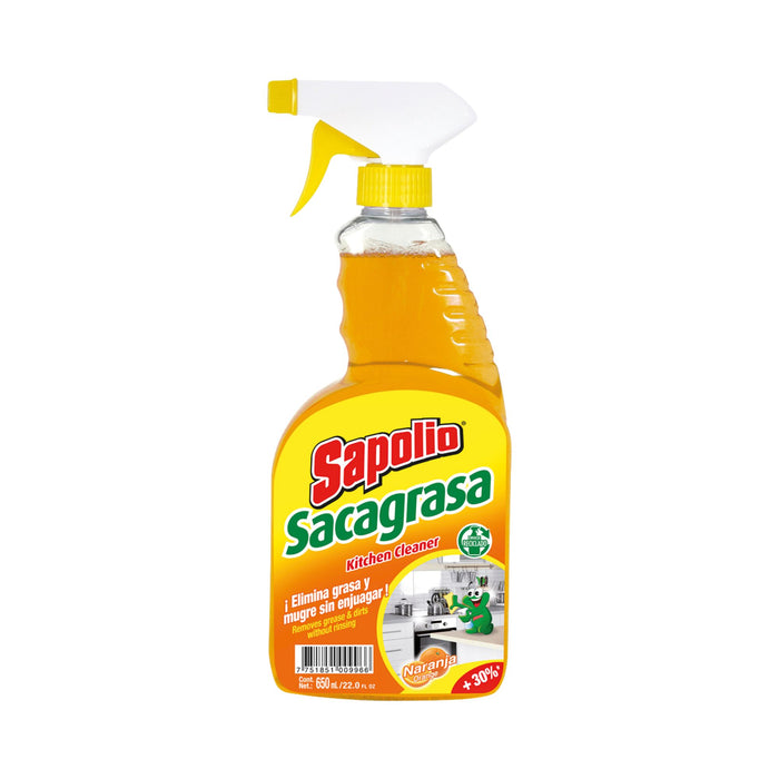 Sacagrasa Sapolio Naranja X 650Ml