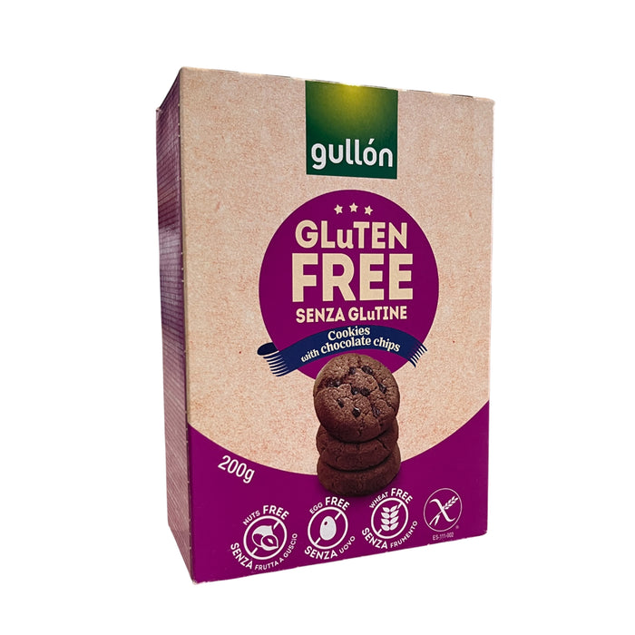 Galletas Cookies De Cacaco Gullon  Chocolate Sin Gluten X 200G