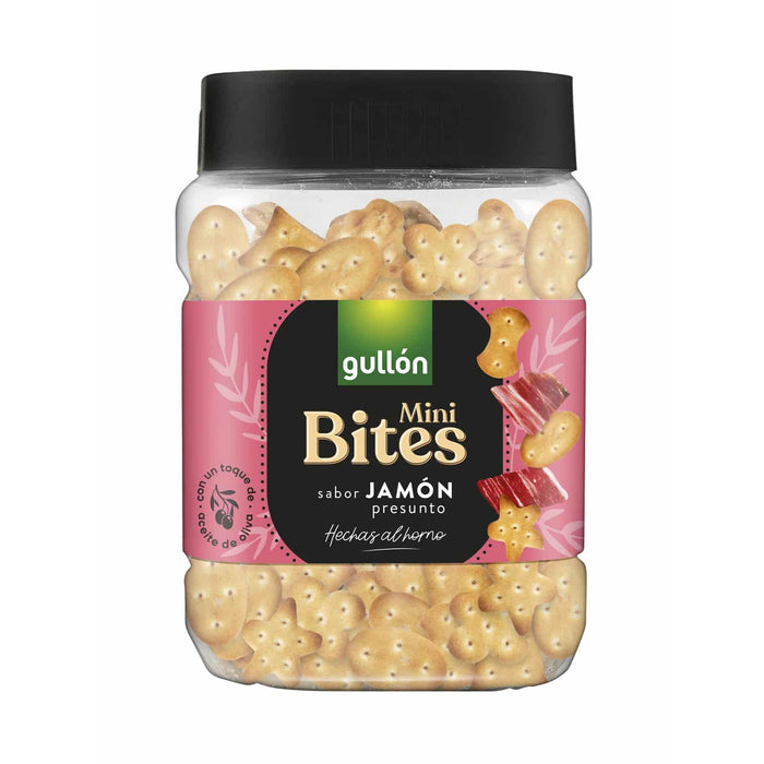 Galleta Gullon Mini Bites Jamón X 250G