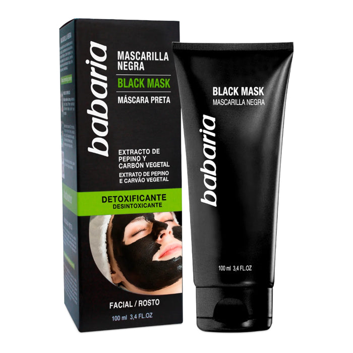 Babaria Mascarilla Negra Detoxificante