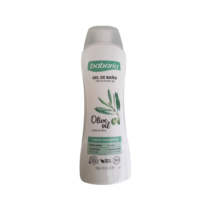 Gel De Baño Babaria Aceite De Oliva X 600Ml