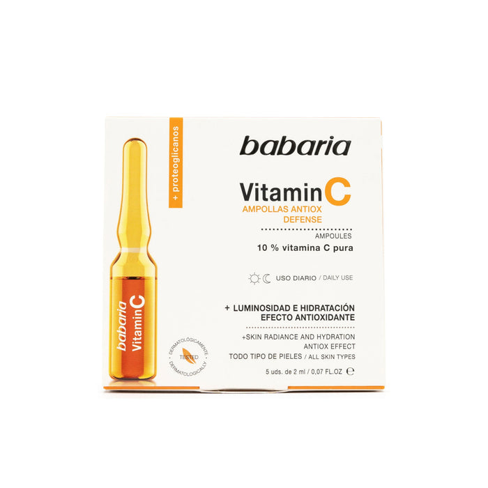 Ampollas Babaria Antioxidante Vitamina C X 5 Unidades