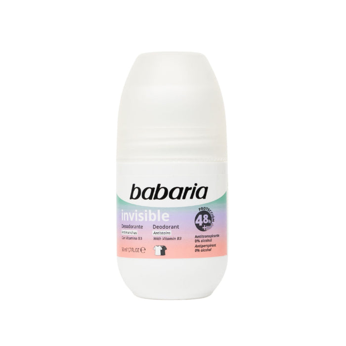 Desodorante Babaria Roll On Invisible X 50Ml