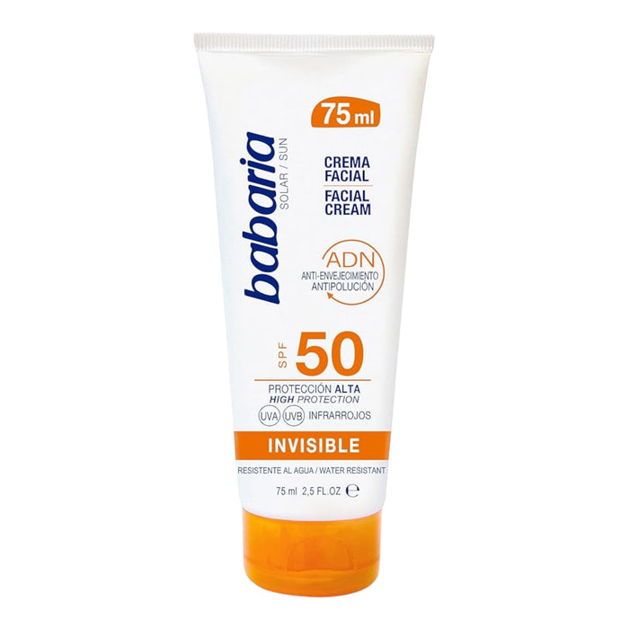 Crema Facial Solar Babaria Spf 50 X 75Ml