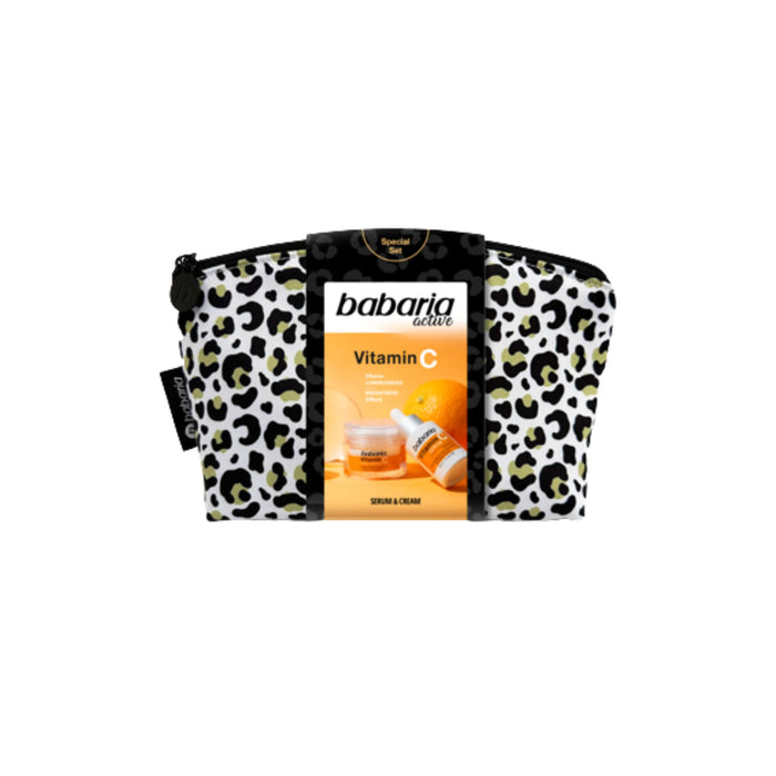 Set Facial Babaria Vitamina C Crema+Serum+Neceser