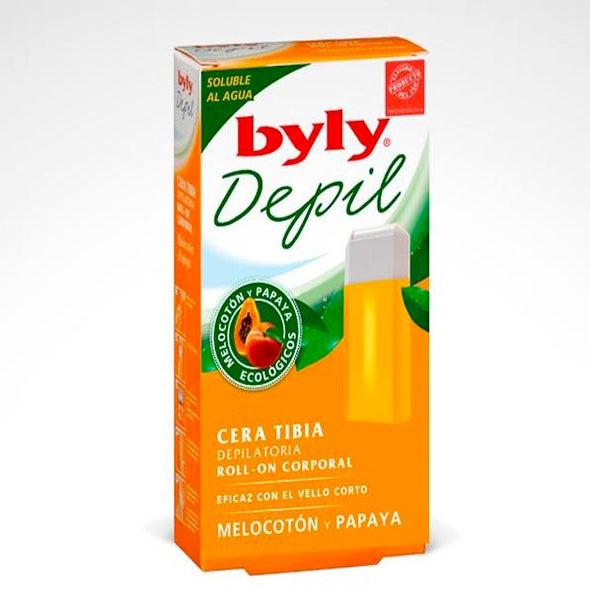 Byly Depil Cera Depilado Melocoton Y Papaya X 350G
