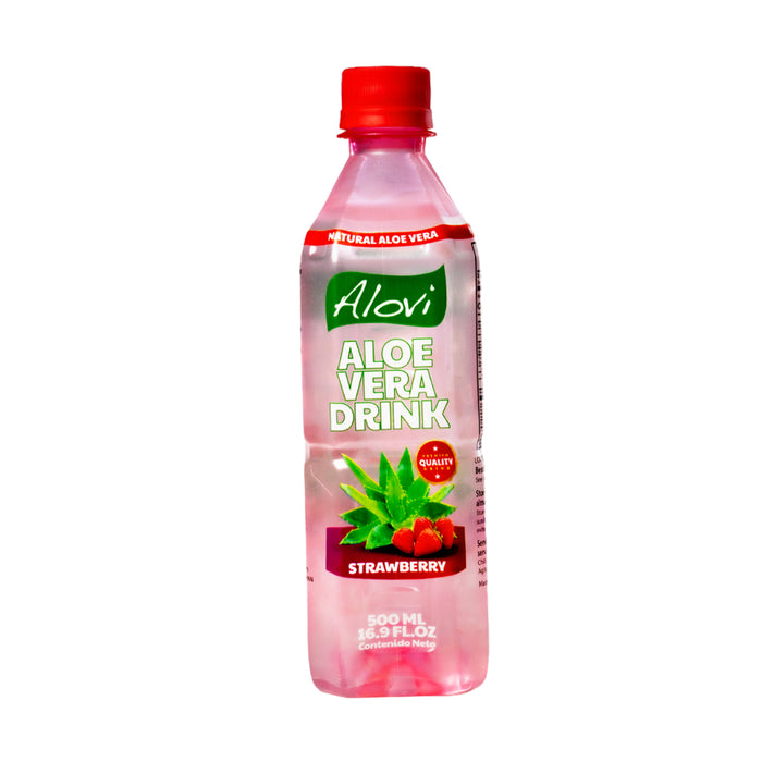 Aloe Vera Drink Alovi Strawberry X 500Ml
