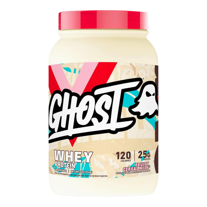 Proteína Ghost Whey Fruity Cereal Milk X 2Lb
