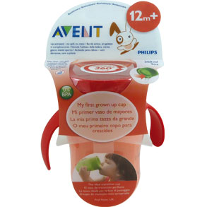Vaso Mágico Conejo Rojo Avent Scf782 X 260Ml