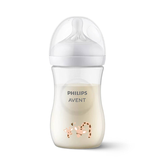 Biberon Natural Avent Response 1M+ Jirafa X 260Ml