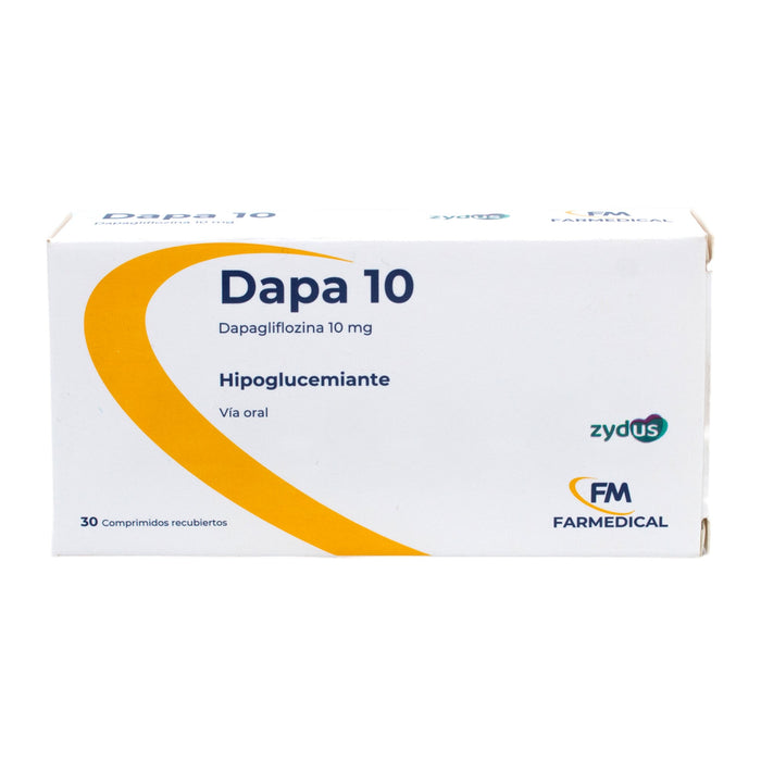 Dapa 10Mg Dapagliflozina X Comprimido
