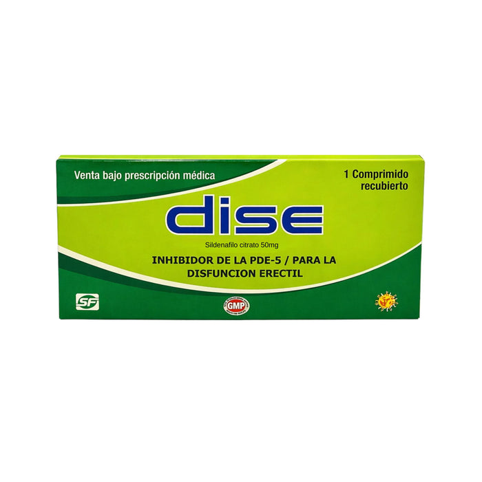 Dise Sildenafil Citrato 50Mg X Comprimido