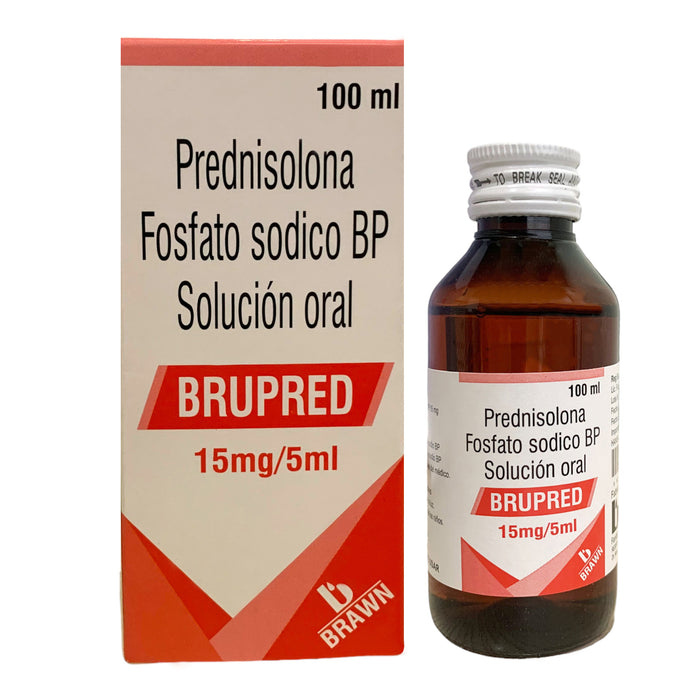 Brupred 15Mg/5Ml Solucion Prednisolona X 100Ml