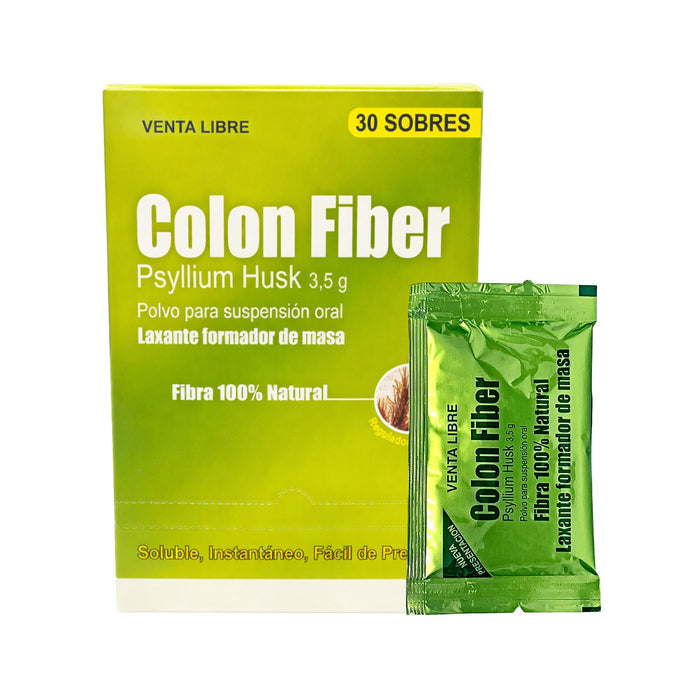 Colon Fiber 3.5G Psyllium Husk X Sobre